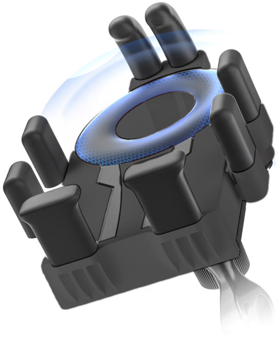 자전거 스마트폰 거치대 바이크 쿠션 보호 핸드폰거치대, 1개, 블랙