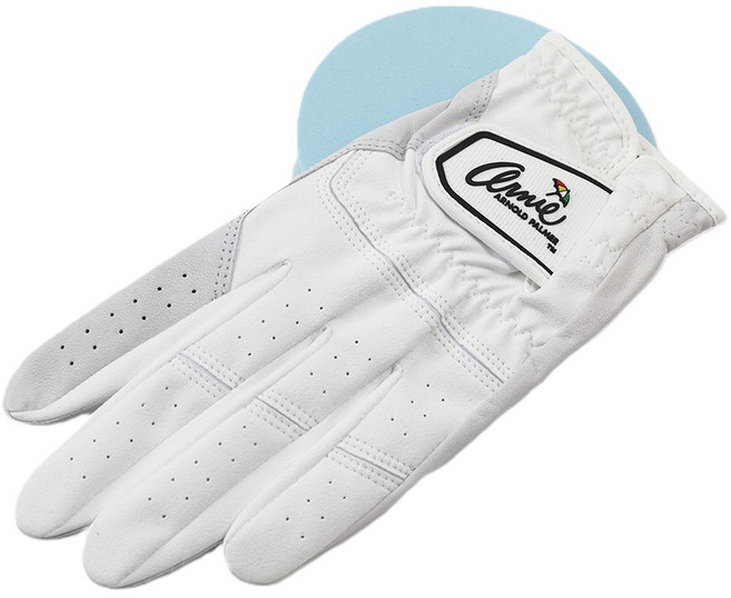 아놀드파마 반양피 여성골프장갑 2세트(양손), 2세트, 흰색