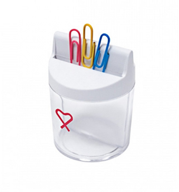 바이하츠 원형 자석크립통 MCD 클립통