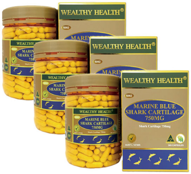 웰시헬스 Sydney 웰시헬스 고함량 호주 직배송 청상어연골 750mg, 3개, 365정