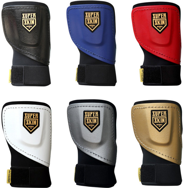 슈퍼스킨 야구 타자 손등보호대 PRO 우타용 좌타용 야구 손보호대, 1개, 화이트