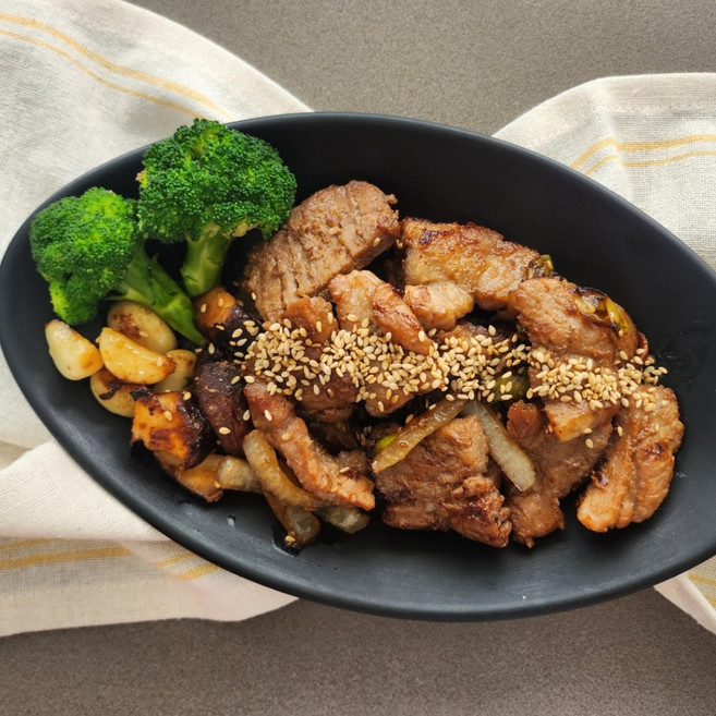 돼지 왕구이 돼지갈비 맛 양념구이 300g, 10개