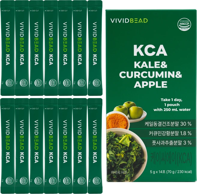 프리미엄 장 클렌즈 14일 루틴 케어 비비드비드 KCA, 70g, 3박스 - 쿠팡