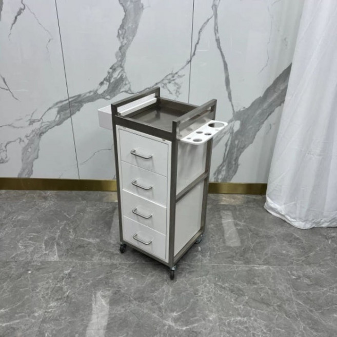미용실 트레이 정리대 이동식 카트 와이드 서랍형, 55x35x87cm, 55x35x87cm, 1개
