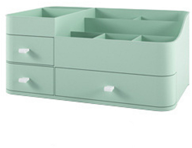 오블리원 멀티수납 화장품정리대, 그린, 1개