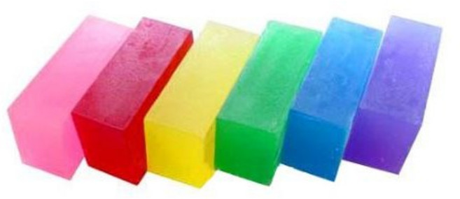 컬러 비누베이스 (TEA Free), 노랑, 1개