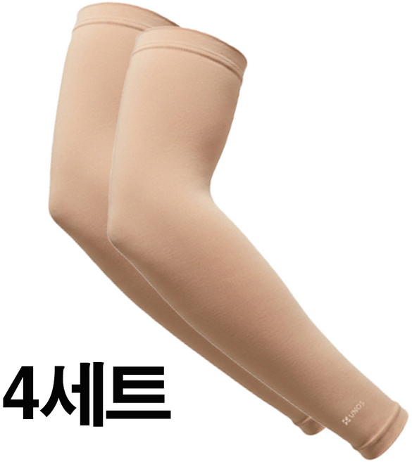 인콘트로 우노스 특대사이즈 매직 냉감 쿨토시 양손, 4세트, 스킨