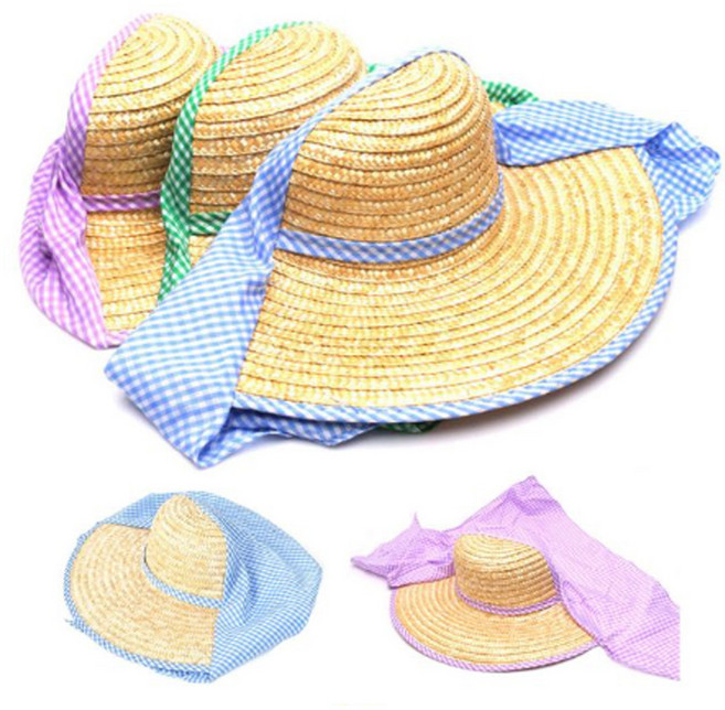 밀짚 치마모자 농사모자 농모 RH