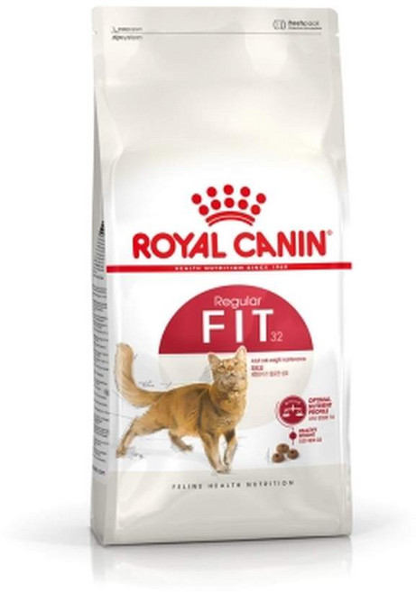 로얄캐닌 피트 고양이 캣 Royal Canin Fit Cat Food 건식 기능성 사료 고양이 헤어볼 사료, 닭, 4kg, 1개