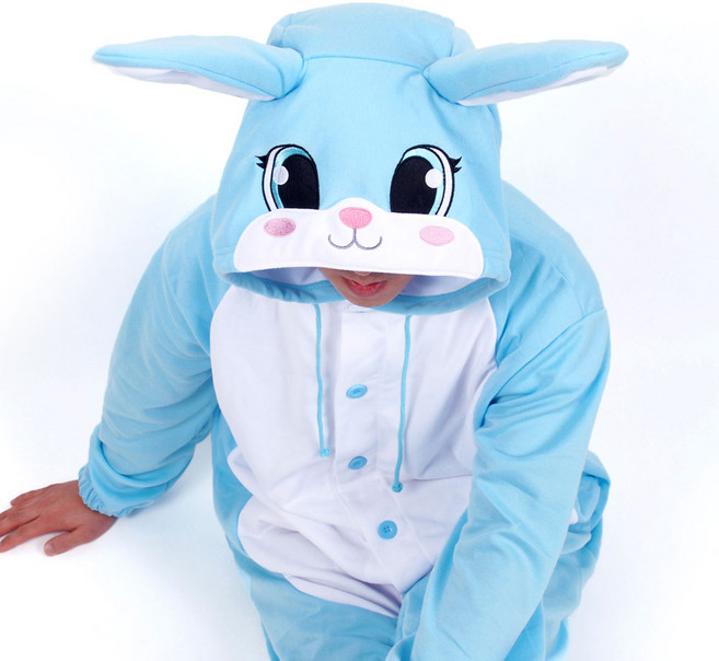 사계절 동물잠옷 토끼 (블루)