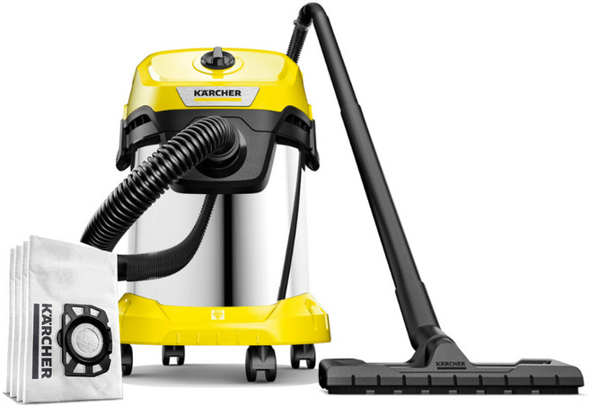 카처 업소용청소기 WD3 S V + 먼지봉투 4p