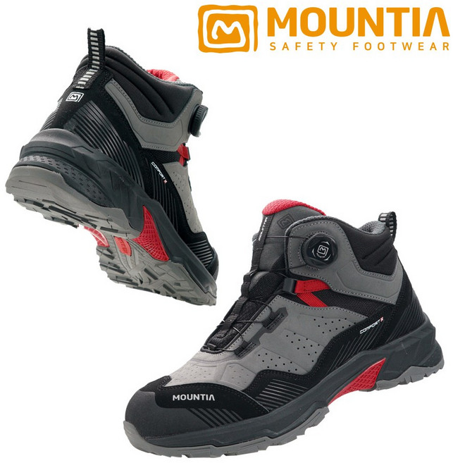 마운티아안전화 MT-600D 다이얼 가벼운 발이편한 kcs인증 안전화