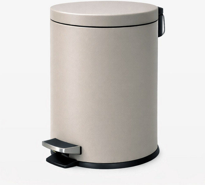 벨라까사 20L 가정용 무소음 냄새차단 페달 쓰레기통 그레이