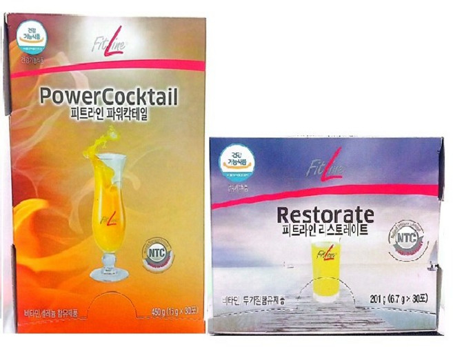 독일피엠 파워칵테일+리스토레이트 2종세트, 625g, 1세트