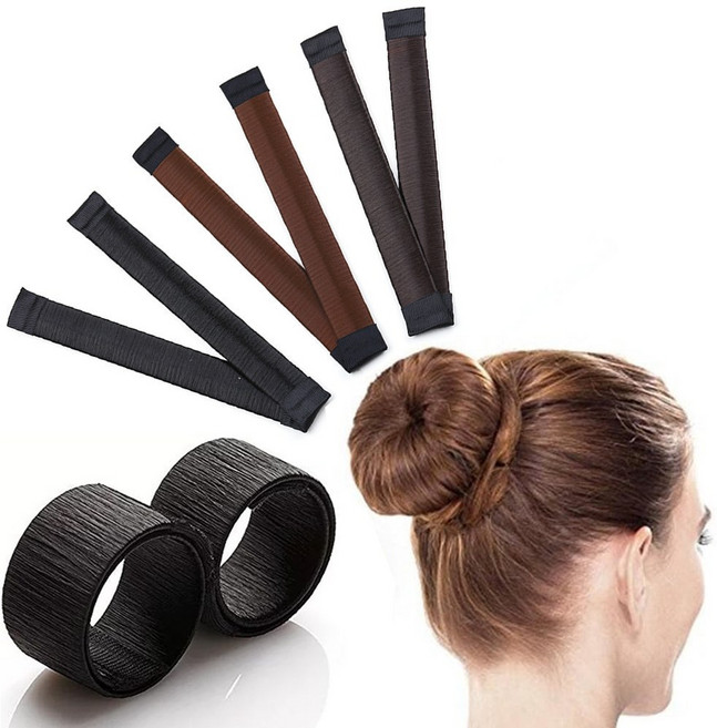 민스리빙 올림머리 당고스틱 똥머리밴드 3개 1세트