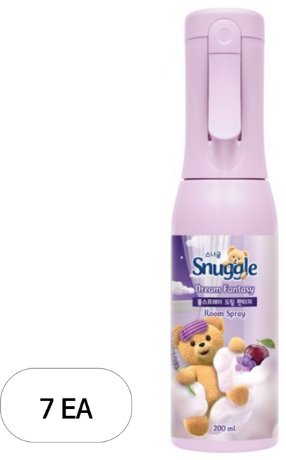 스너글 룸스프레이 드림 판타지 본품, 200ml, 7개