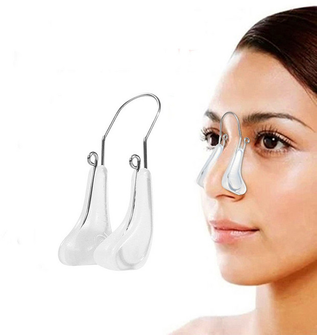 1/2/3구성 코 높이 교정기 집게 콧대 휜코 콧볼 고정 세우기 셰이퍼 노즈업, 3개, 핑크