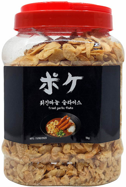 포케 튀긴마늘 슬라이스 1kg, 1개