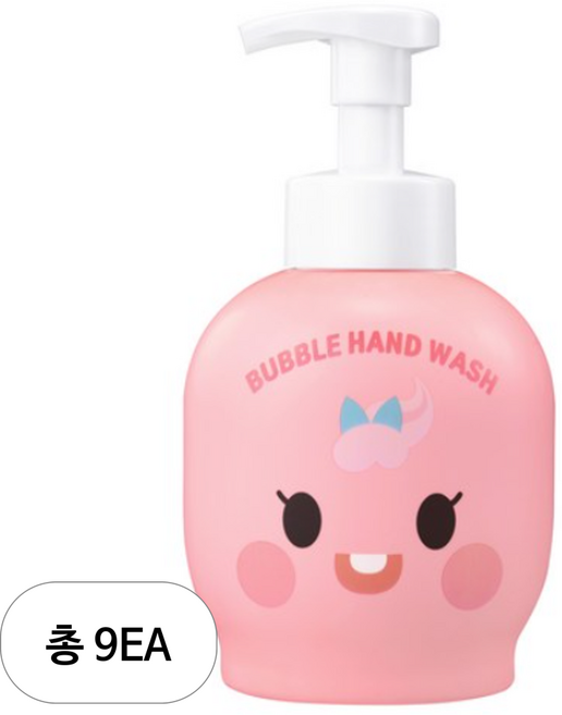샤워메이트 브레드이발소 버블 핸드워시 마카롱, 500ml, 9개