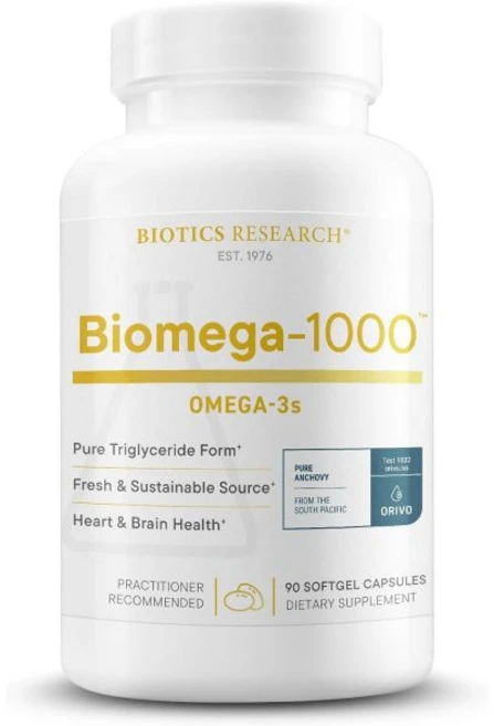 Biotics Research Biomega-1000™ Omega 3 Fish Oil with EPA/DHA -Omega-3 Fatty Acids 1000 mg- Highly, 90 Count (Pack of 1), 1개 - 쿠팡