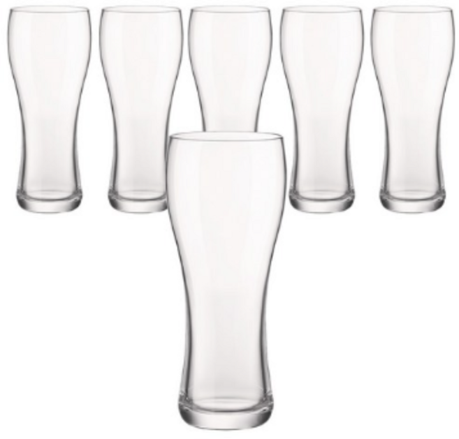 보르미올리 뉴 바이젠 맥주잔 407ml, 3세트