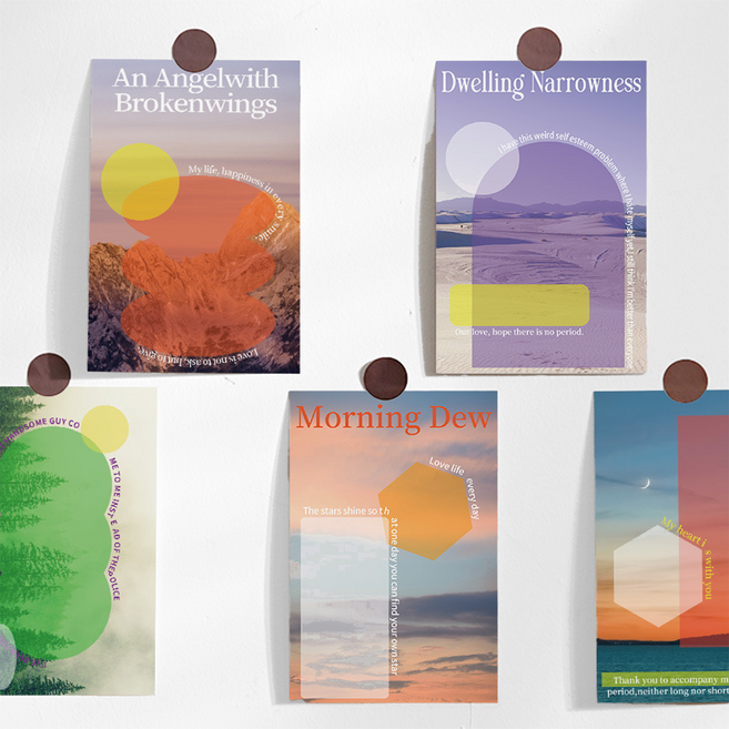 스우 카페 데코 포토 집꾸미기 필수 감성 엽서 10장 세트-내츄럴뷰, 내츄럴뷰