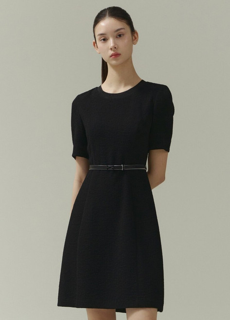 잇미샤 잇미샤 벨티드 미니 원피스 (ITP3WOP790)_DG_DG