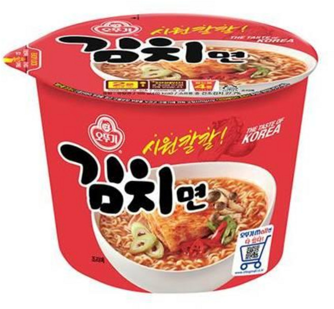 오뚜기 김치면 용기 3개 1세트, 6개