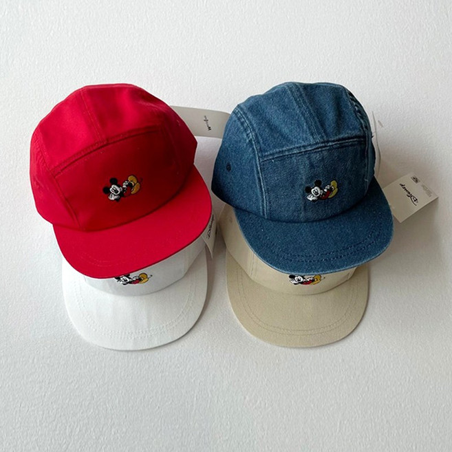 리더키즈 디즈니 미키 캠프 캡모자 GM 유아동 남여아