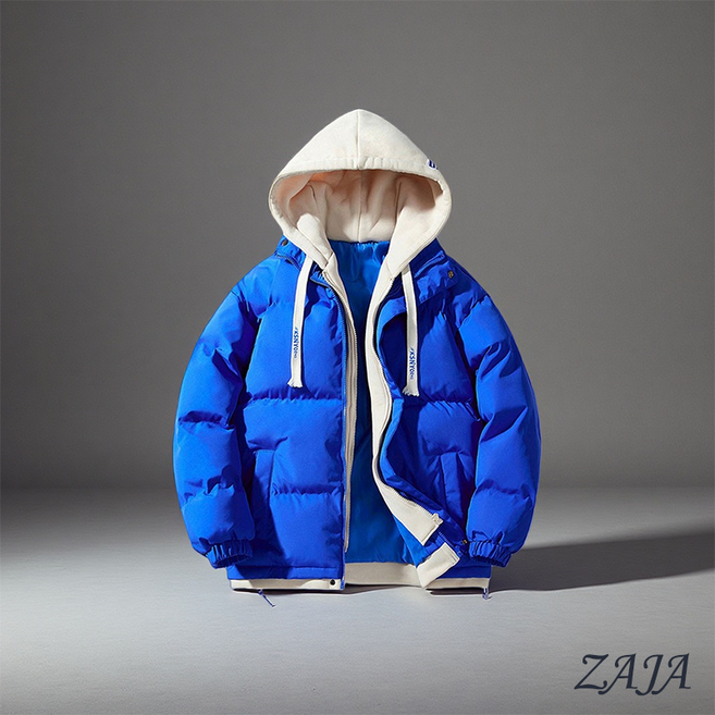 ZAJA 겨울 남성 패딩 캐주얼 후드집업 패딩자켓