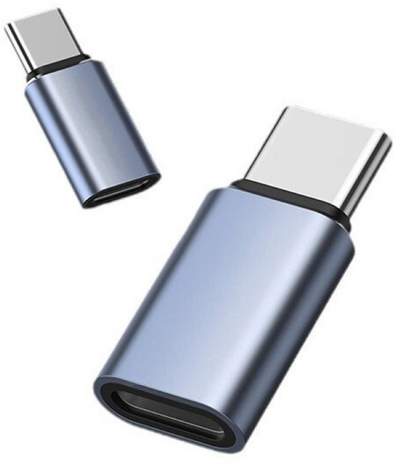 lightning 轉 TYPEC 轉換頭, 1個, 蘋果母轉type-c公（不支持蘋果15！, 蘋果母轉type-c公【不支持蘋果15】