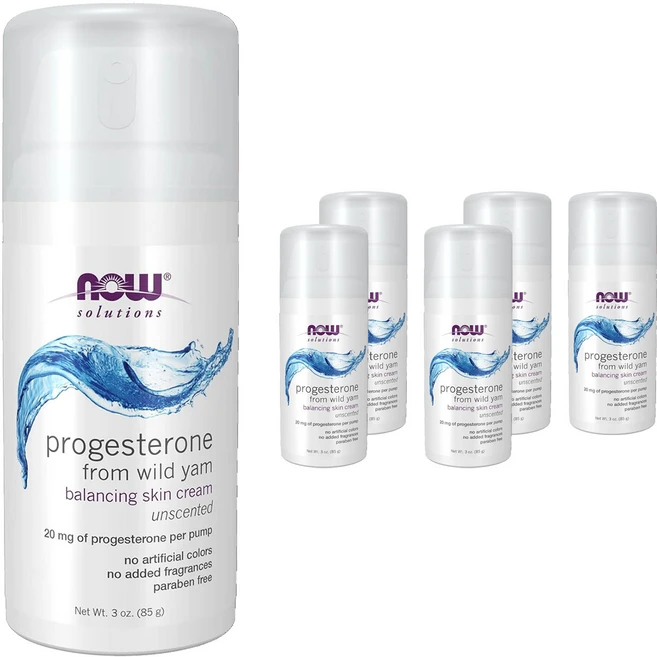 나우푸드 네츄럴 프로게스테론 리포소말 스킨 크림, 85g, 6개 - 쿠팡