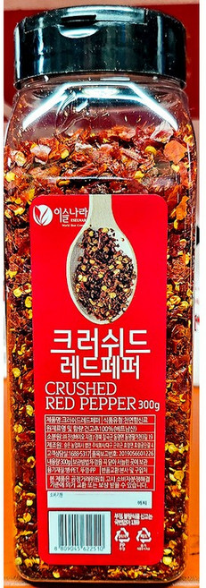 레드페퍼 크러쉬드 이슬나라 300g X12, 12개