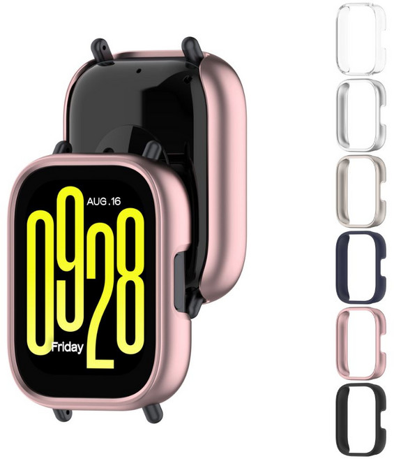 오시아드 스마트 워치 보호 범퍼 쉴드, 1개, 로즈골드