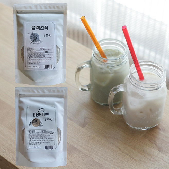 해피스토어70 국내산 7곡 미숫가루 & 블랙선식 300g, 7곡미숫가루300g, 1개