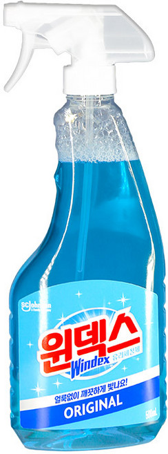 윈덱스 스프레이 유리세정제, 500ml, 1개