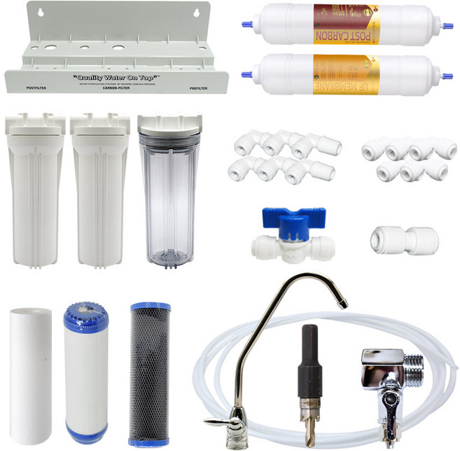 언더씽크정수기필터 하우징형 중공사막방식 DIY세트 1호, 1개