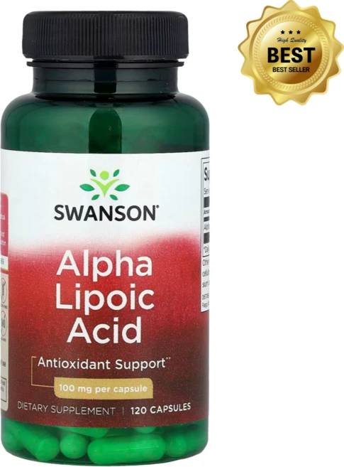스완슨 알파리포산 100mg 캡슐 120정, 1개 - 쿠팡