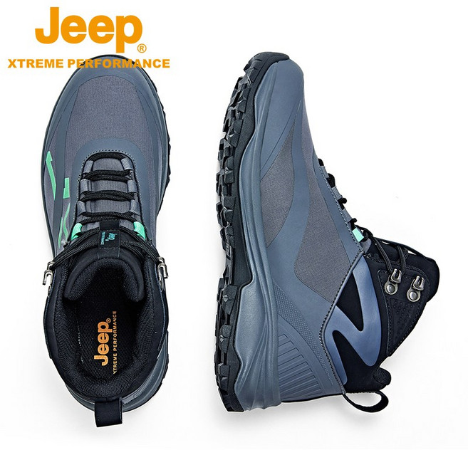 jeep/지프정품등산화 여름 하이탑 등산화 남성 방수신발