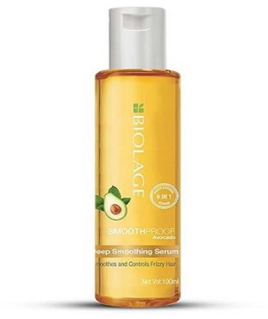 Biolage Smoothproof 6-in-1 Professional Hair Serum for Frizzy Hair |Deep Smoothening With Avocado &, 1개, 100ml - 쿠팡