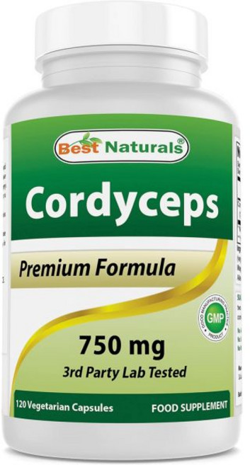 버섯 코디셉 시넨시스 균사체 분말 750mg 120개, 1개