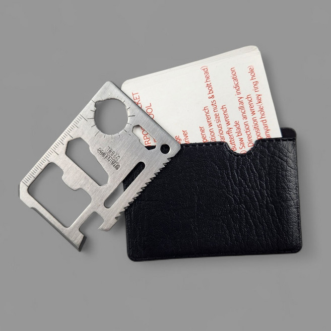 다목적 카드 멀티툴 휴대용 만능 공구툴 칼