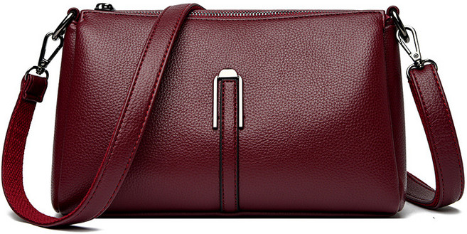 리치모리 가죽 미니 숄더 크로스백