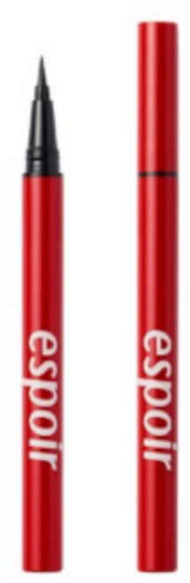 에스쁘아 노머징 브러쉬 아이라이너 1g, 1호 인텐스 블랙, 10개