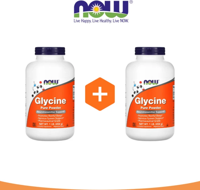 나우푸드 글리신 글라이신 아미노산 파우더 454g 2통 300회분 Glycine, 2개 - 쿠팡