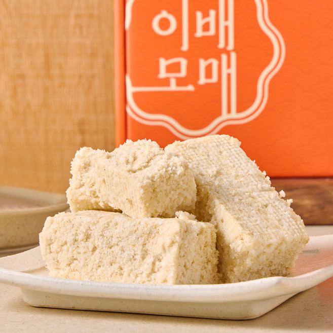 이배모매 50년 전통 발아현미 백설기 떡, 1개, 600g