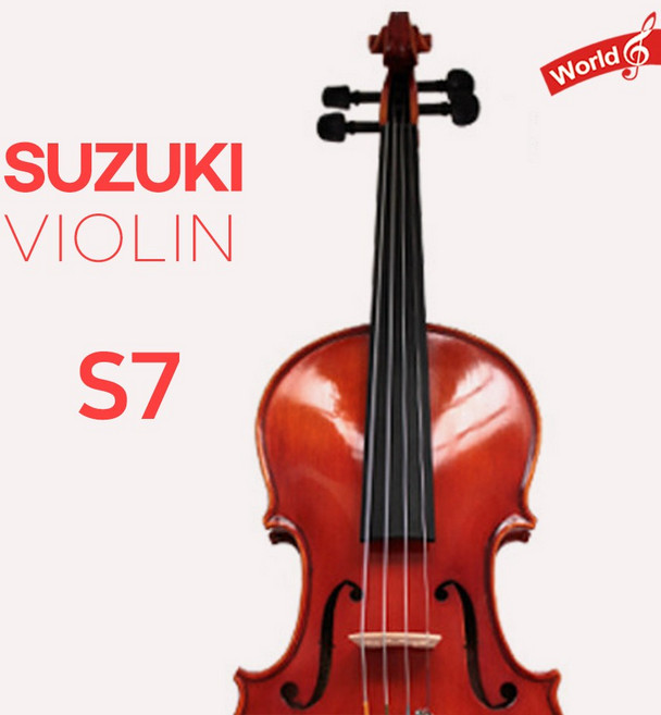 스즈키 바이올린 S7 입문용 연습용 Suzuki 풀세트, 1/2, 1개