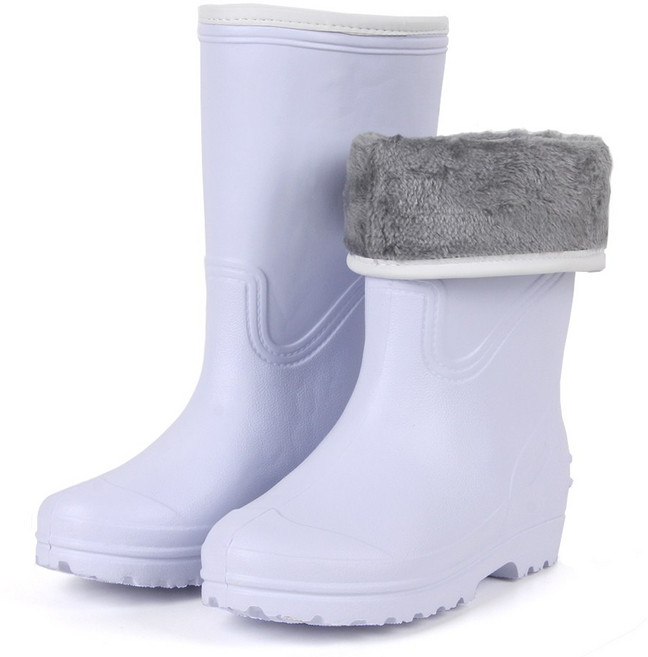 마이슈 230-290 경량 남성여성 논슬립 방수 방한장화 겨울 털부츠 위생장화