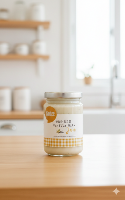 바닐라밀크잼 / 우유잼, 1개, 200g