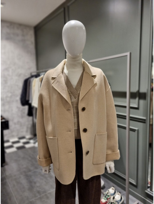 시슬리 핸드메이드 하프 코트 SACTC1261